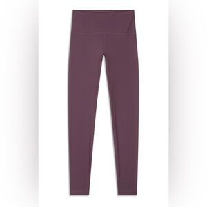 Lululemon Wunder Train High-Rise Ribbed Tight 25” - Grape Thistle - sz 8